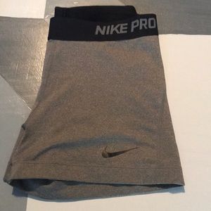 Nike pro compression shorts
